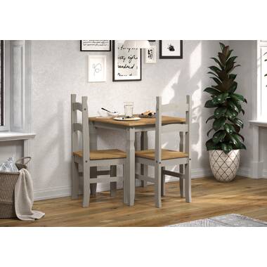 Alfreda folding dining set deals with 4 chairs